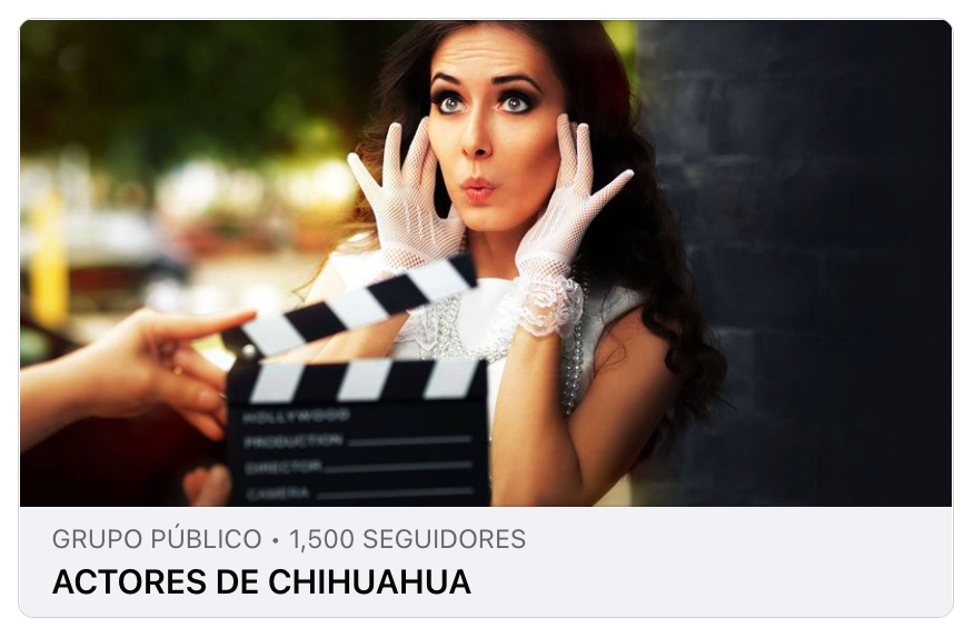 Actores de Chihuahua, comunidades digitales de Chihuahua