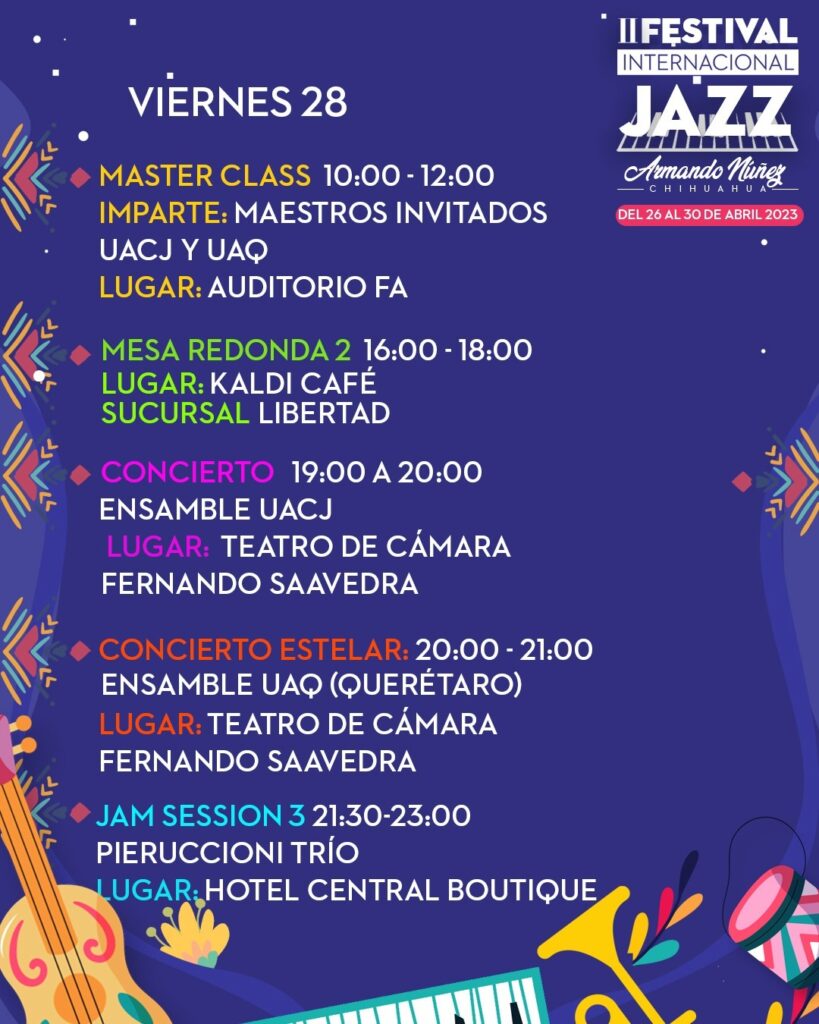 Festival Internacional de Jazz Armando Nuñez Viernes