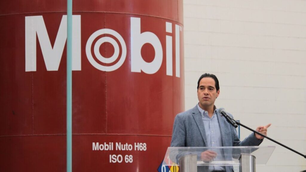 Alejandro Cardona, director de ventas de ExxonMobil en Latinoamérica.