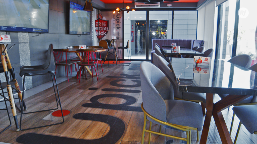 La zona "Upick" en restaurante Híjole! es parte de la casa de apuestas virtual de Grupo Xoy. 
FOTO: Referente.mx | Ruary Vargas