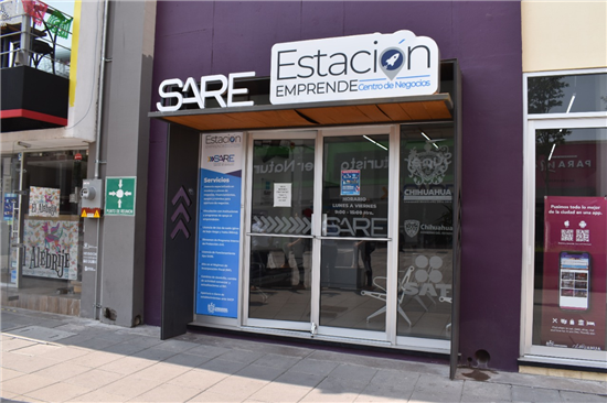 El SARE se encuentra casi esquina con calle Victoria en el Centro de la ciudad. | FOTO: Gobierno Municipal de Chihuahua