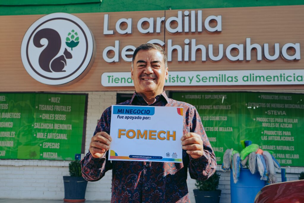 El Fondo para Emprendedores del Municipio de Chihuahua (FOMECH) ha apoyado a emprendedores y pequeñas empresas con créditos que oscilan entre $15 mil y $500 mil pesos, con tasas del 1% al 1.2%. FOTO: Gobierno Municipal de Chihuahua