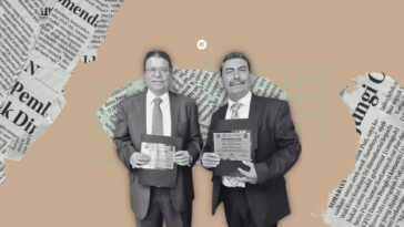 Entrega reconocimientos el Club Primera Plana a Martin Zermeño Muñoz y Roberto Alvarado Gates