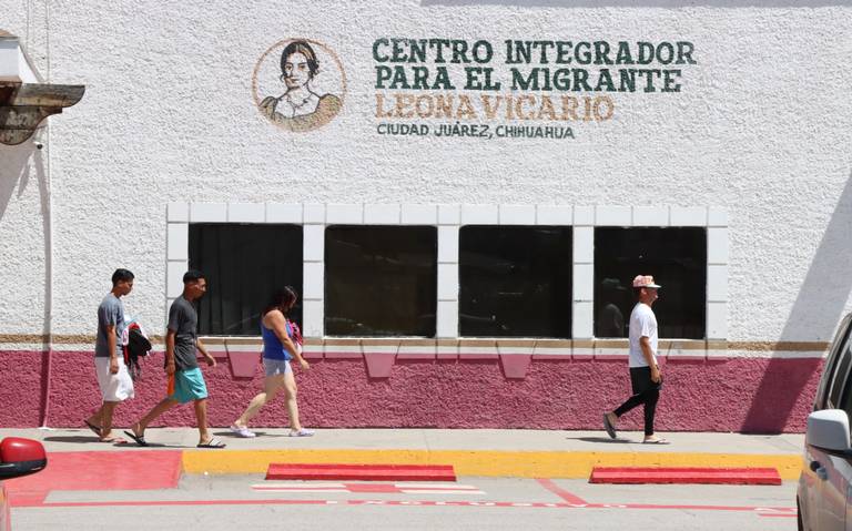 Centro integrador para el migrante Leona Vicario. FOTO: Edgar García | El Heraldo de Juárez
