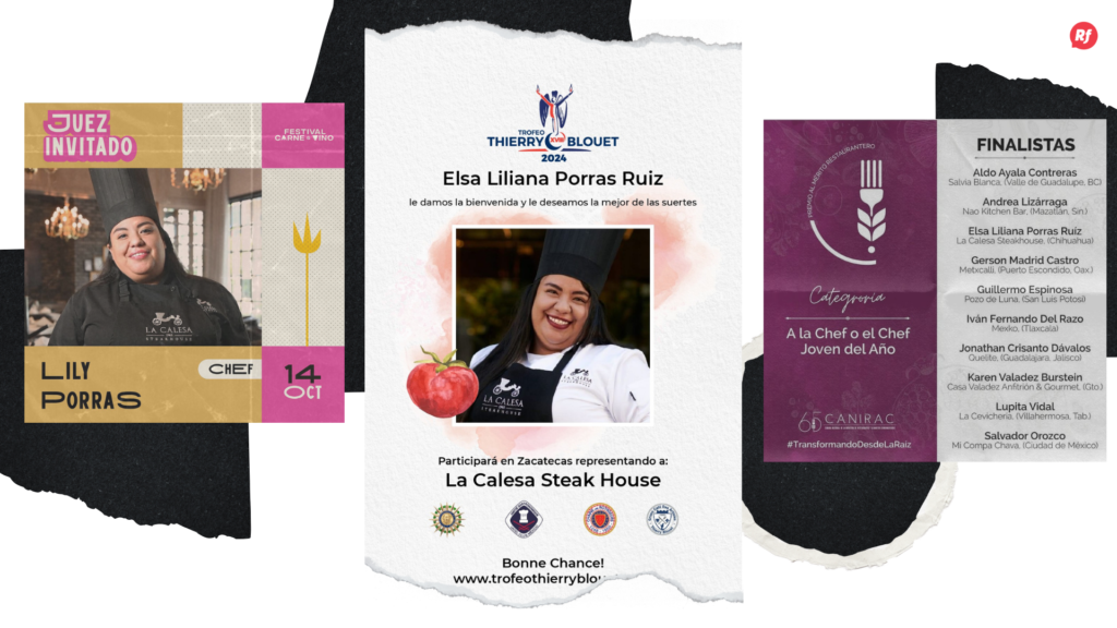 A lo largo de su trayectoria, Liliana ha obtenido diversos reconocimientos a su talento. | FOTOS: Facebook Chef Lily Porras R.