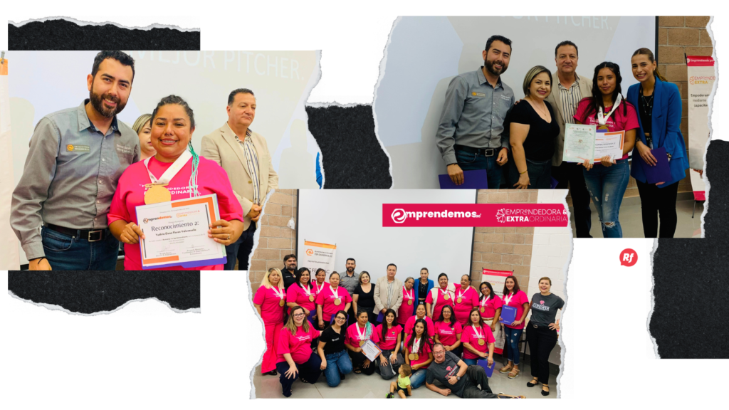 17 Emprendedoras de Punta Oriente concluyeron el "Bootcamp: La Liga Extraordinaria" de su programa Emprendedora y Extraordinaria. | FOTOS: Facebook Emprendemos AC