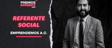 Portada Referente Social Premios Referente 2023 Emprendenmos AC Ricardo Bustos