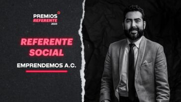 Portada Referente Social Premios Referente 2023 Emprendenmos AC Ricardo Bustos