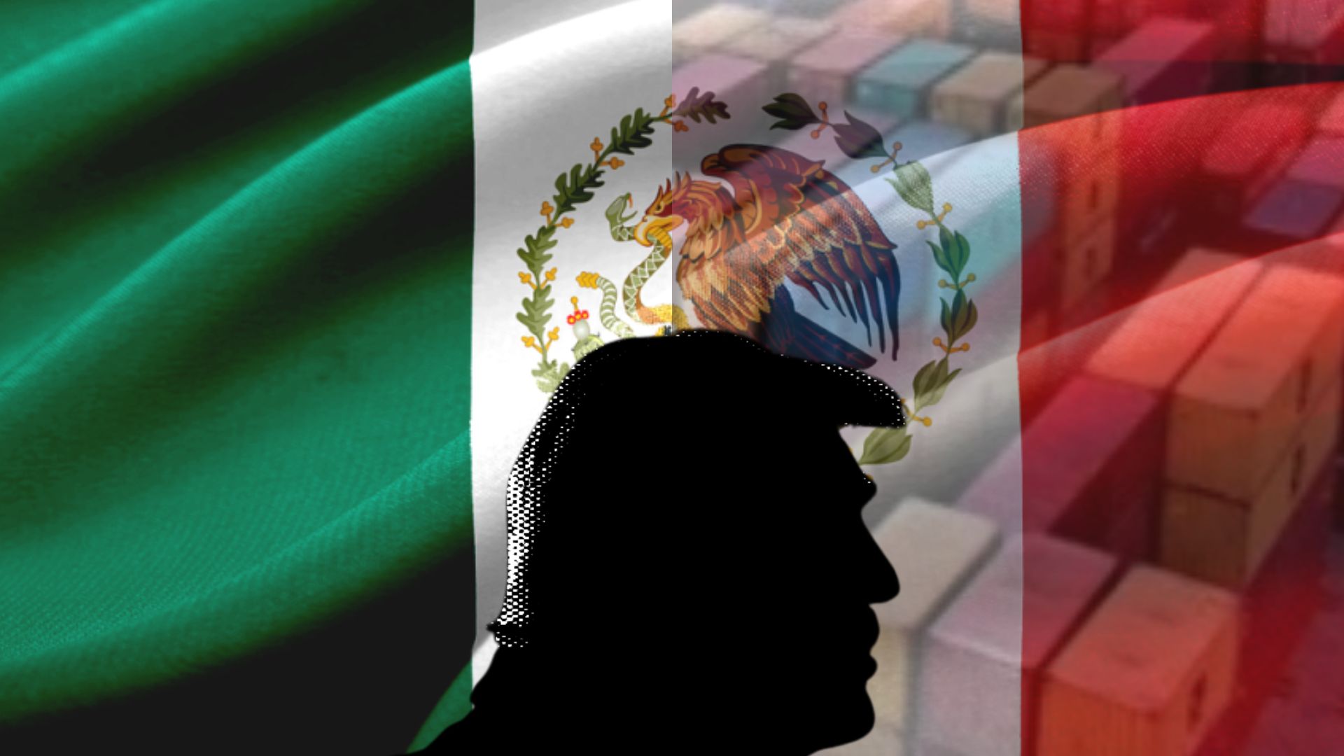 Familia mexicana haciendo compras en el supermercado, enfrentando el alza de precios por las nuevas tarifas impuestas por EE.UU. a productos de México.