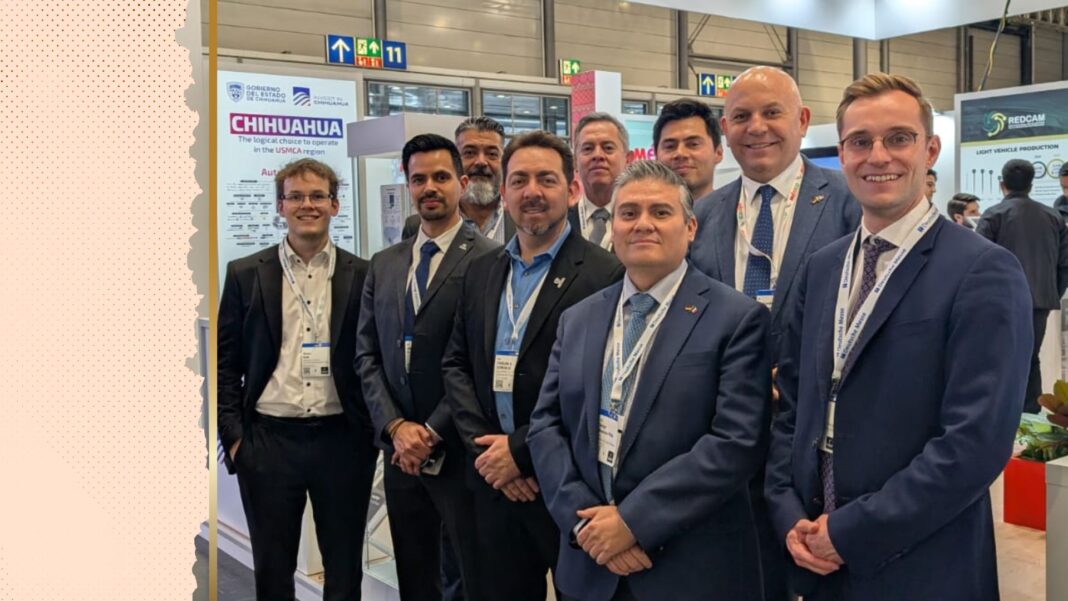 Delegación de Chihuahua en Hannover Messe 2025 mostrando su liderazgo en la industria 4.0, con innovación, talento y alianzas estratégicas para atraer inversión extranjera.