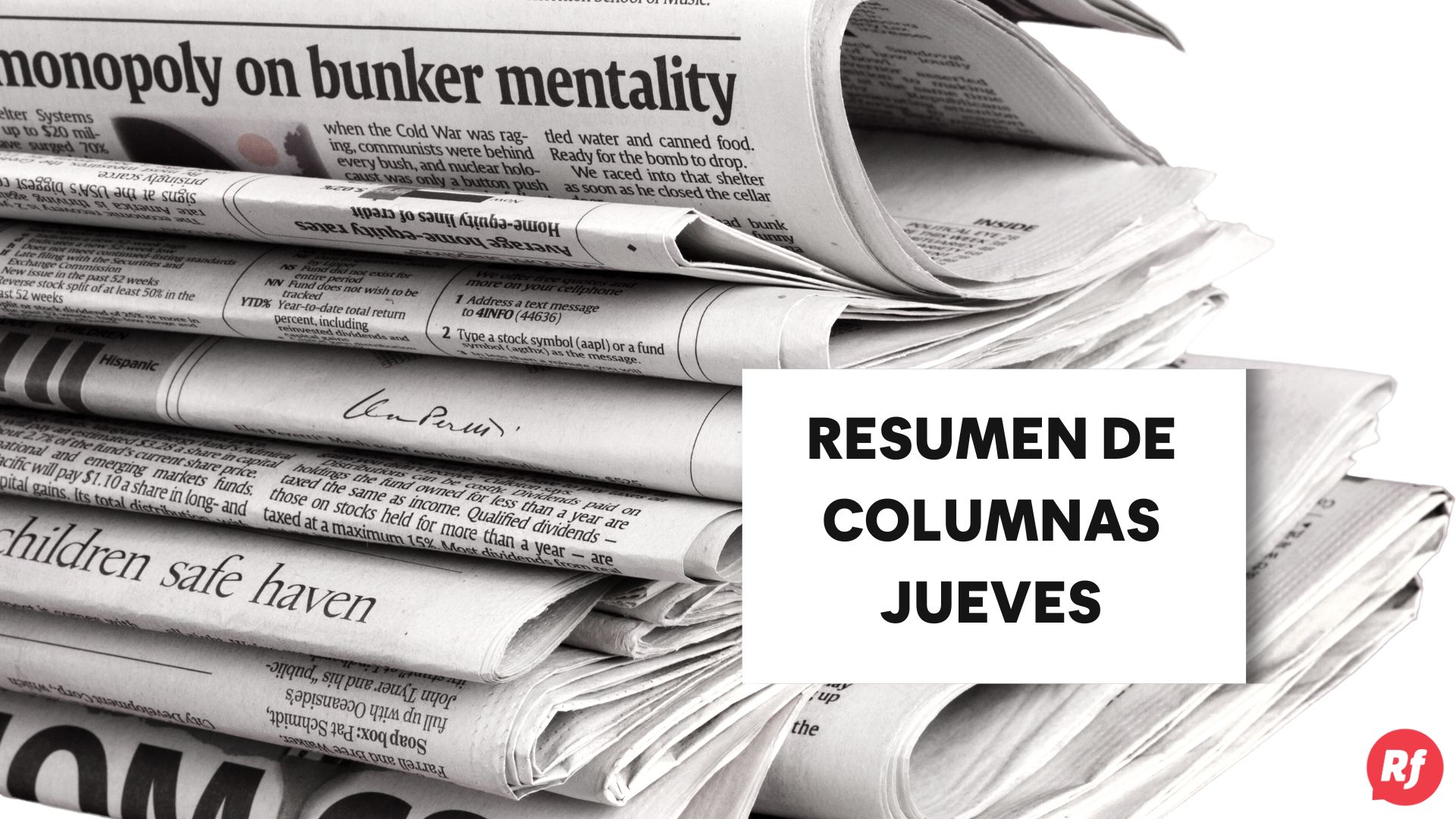 RESUMEN DE COLUMNAS 6 DE MARZO