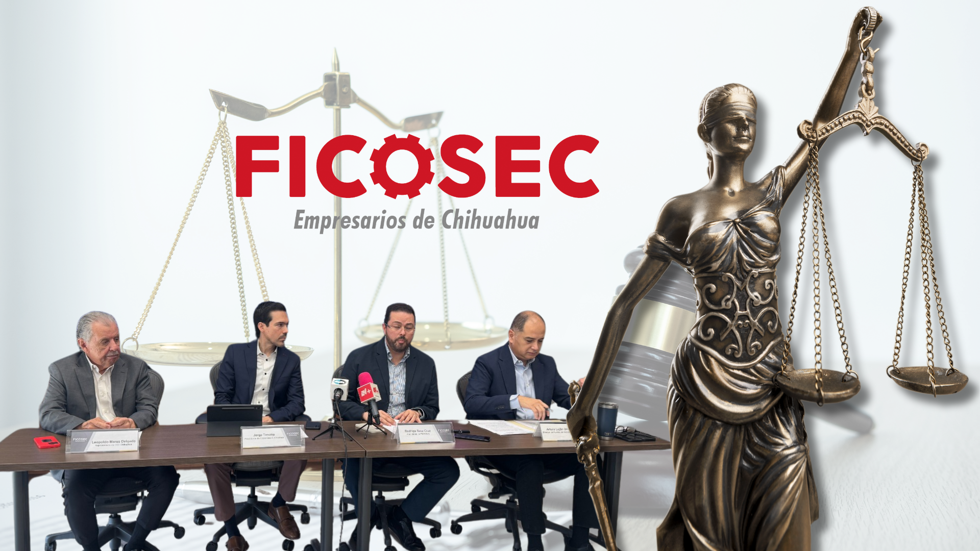 FICOSEC promueve justicia transparente Firma de compromisos entre FICOSEC y candidaturas al Poder Judicial de Chihuahua.