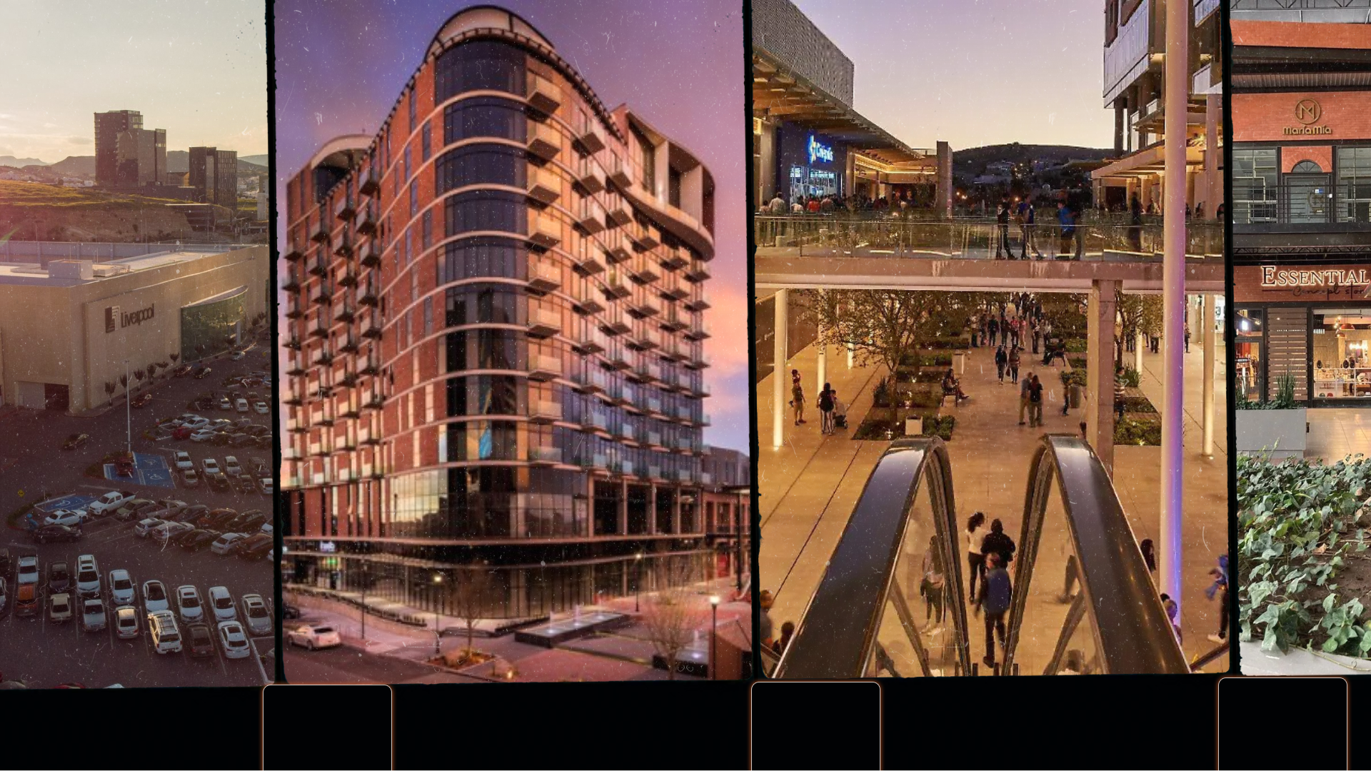 Top 10 Plazas Comerciales en Chihuahua Vista de una moderna plaza comercial en Chihuahua llena de tiendas y restaurantes.