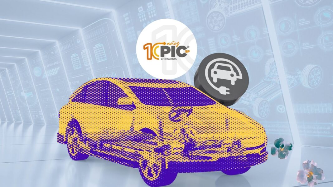 Vehículos híbridos y eléctricos circulando en Chihuahua, reflejando el crecimiento del 78.1% en ventas y el impulso hacia una movilidad más sustentable en el estado.