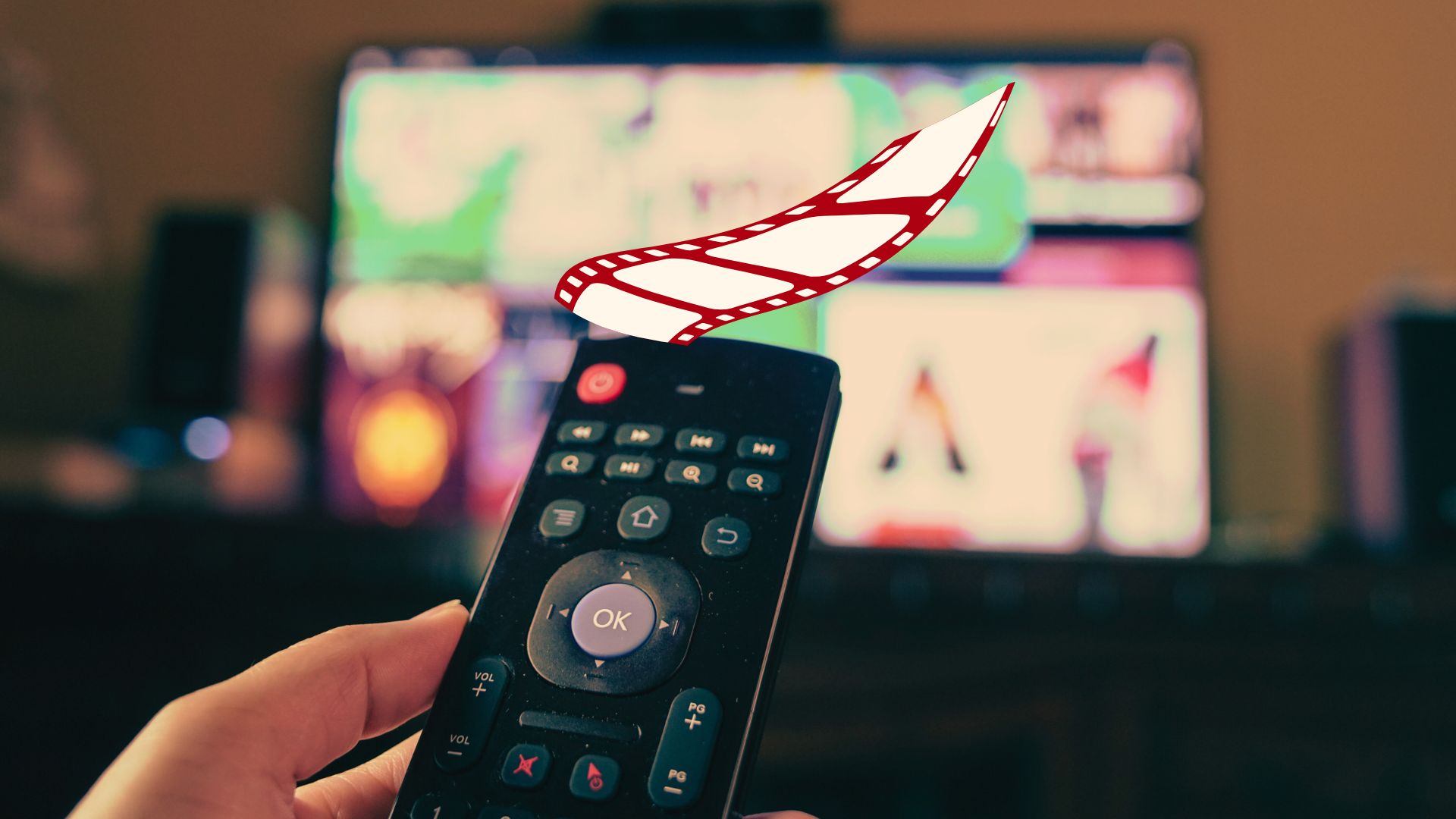 Estrategia de retención de Netflix en acción Interfaz de Netflix en una smart TV moderna, destacando su catálogo actualizado y personalizado que fideliza a millones de usuarios alrededor del mundo.