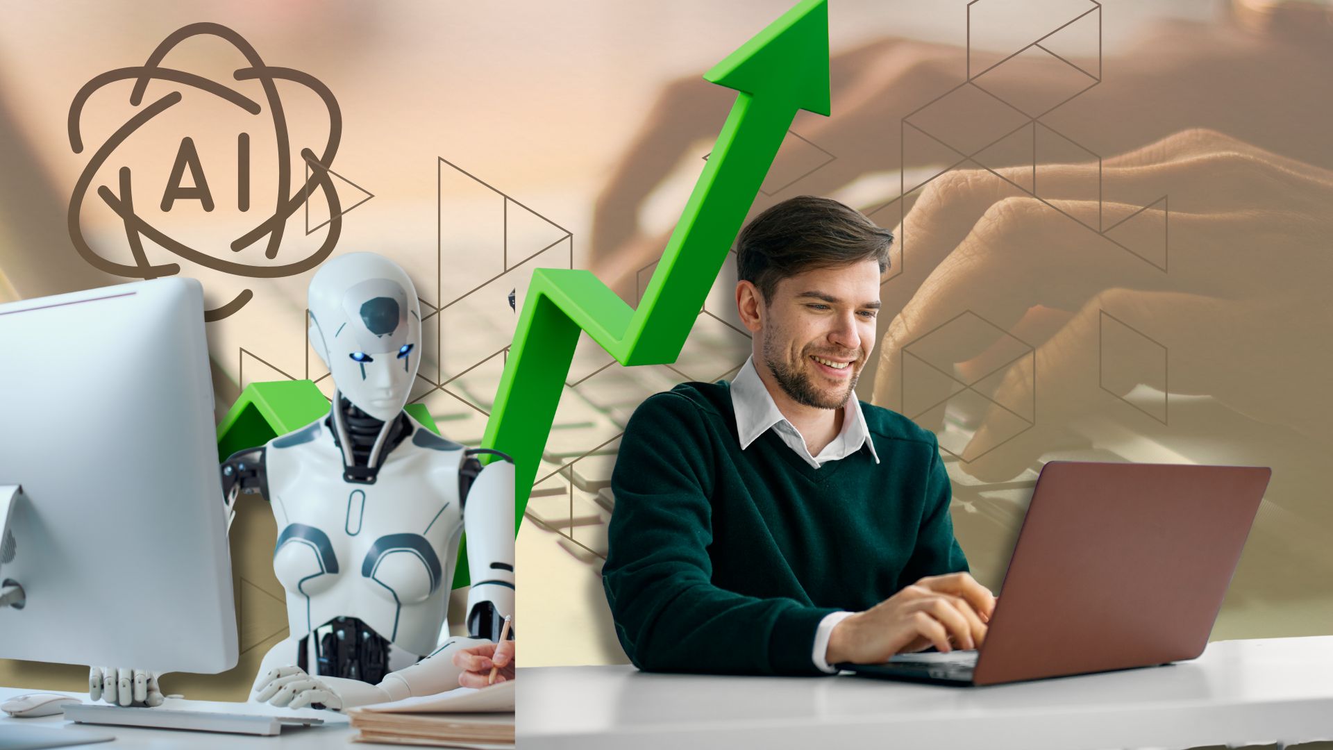 El nuevo empleo en la era de la IA Empleados tecnológicos aprendiendo a integrar IA en sus tareas.