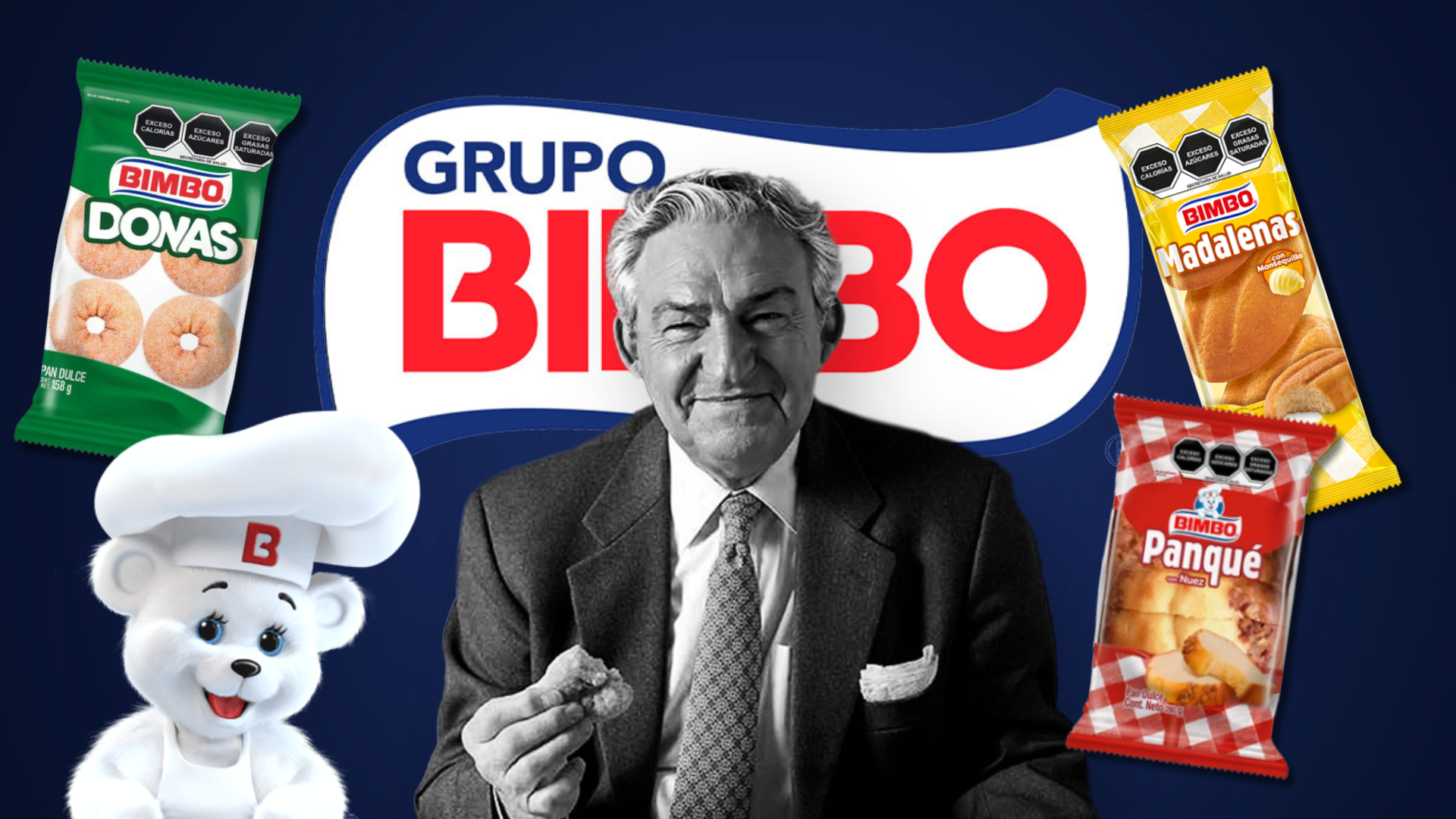 Roberto Servitje, cofundador de Grupo Bimbo, ícono del liderazgo empresarial en México Roberto Servitje, cofundador de Grupo Bimbo, durante un evento empresarial, símbolo del liderazgo ético y del crecimiento de la panificadora mexicana.