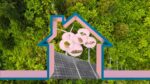 Casa construida con materiales locales en el desierto de Chihuahua, diseñada para conservar energía y mantenerse fresca en climas extremos.