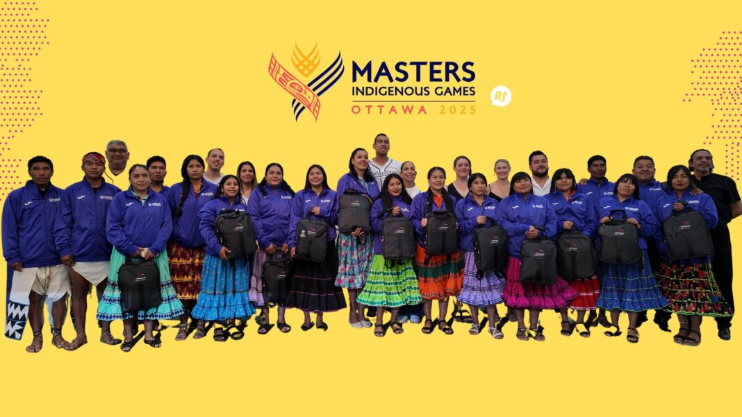 Atletas rarámuri y equipo femenil de Chihuahua participan en histórico evento indígena en Canadá, mostrando talento, cultura y orgullo mexicano.