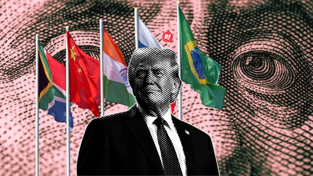 Imagen ilustrativa del dólar estadounidense en un contexto global, simbolizando su dominio histórico y los retos que enfrenta en un mundo multimoneda.