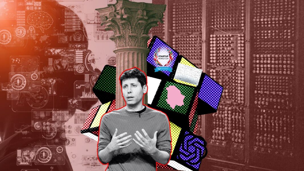 Sam Altman, CEO de OpenAI, frente a la innovación tecnológica que podría llevar a su startup a una valoración histórica de hasta 500 mil millones de dólares.