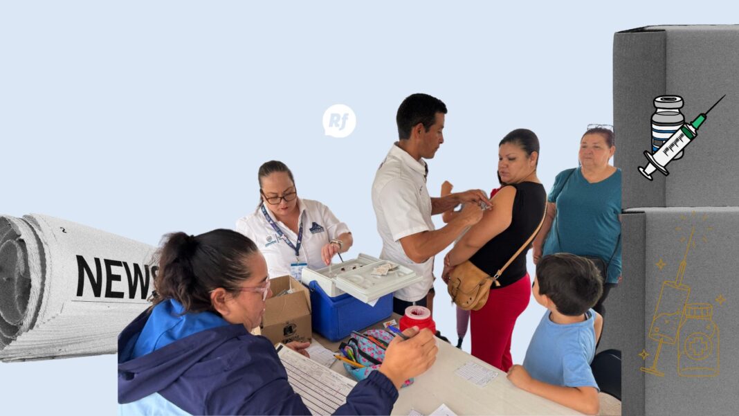 Vecinos de la colonia 2 de Junio reciben vacunas, atención médica, asesoría y apoyos gratuitos en la Feria de Servicios organizada por la diputada Joss Vega.