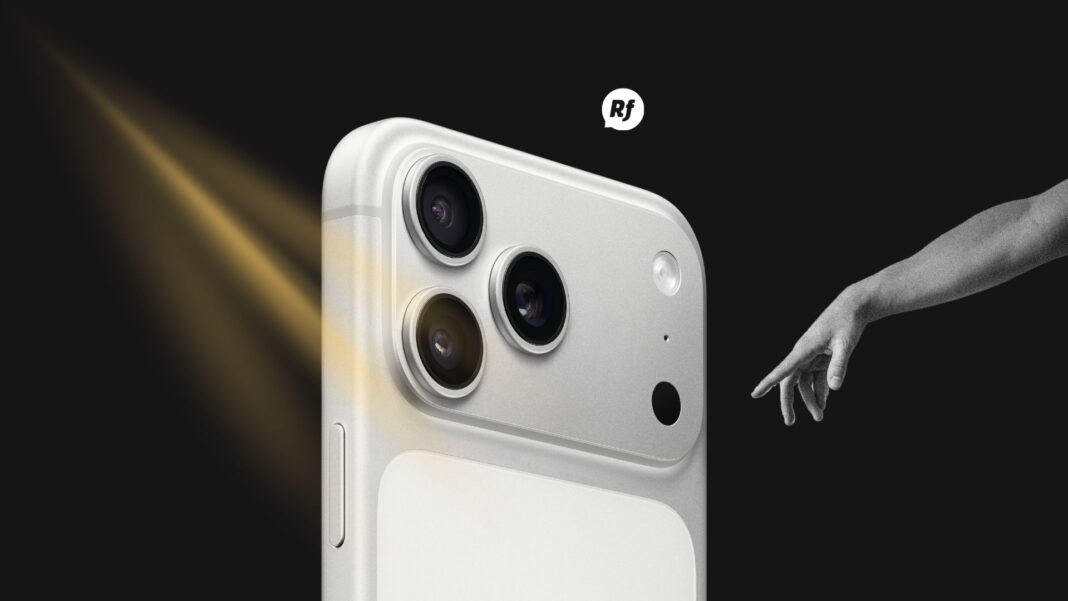 iPhone 17 Pro sobre mesa con calculadora y gráfico de salarios en Chihuahua, mostrando la diferencia entre ingreso y precio del equipo.