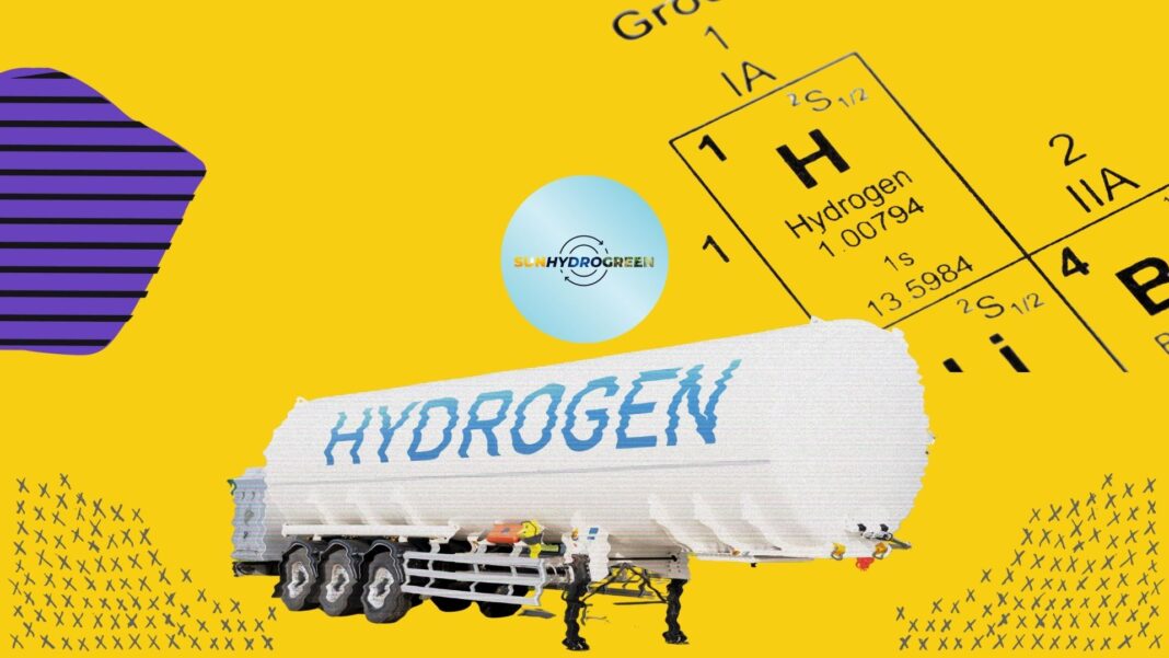 Representación de hidrógeno verde y energías renovables en Chihuahua, destacando innovación tecnológica y transición energética hacia procesos sostenibles.