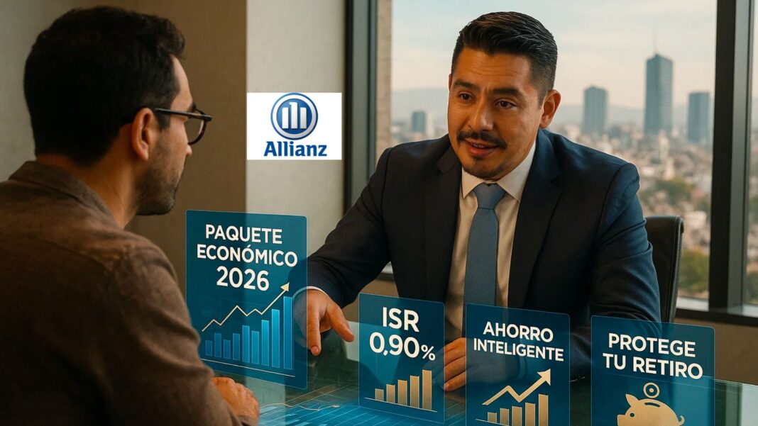 Asesor financiero explica estrategias de ahorro con PPR ante los nuevos cambios del Paquete Económico 2026 en México, enfocado en protección patrimonial.