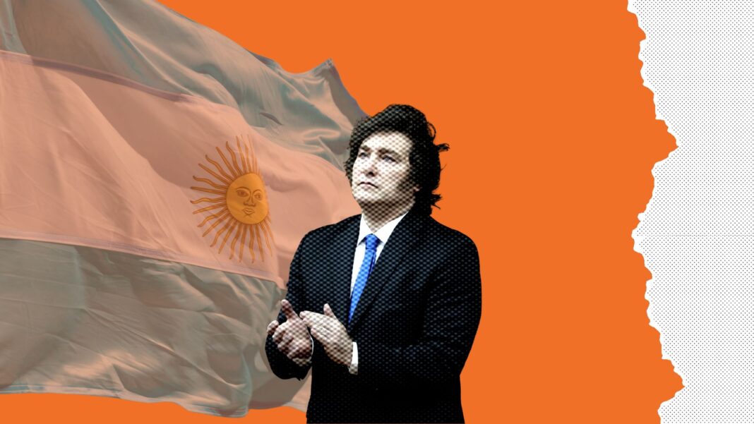 Javier Milei y el nuevo mapa político de Argentina Javier Milei celebra su victoria electoral en Argentina, reflejo del hartazgo social y la búsqueda de nuevas formas de liderazgo que también resuenan en México.