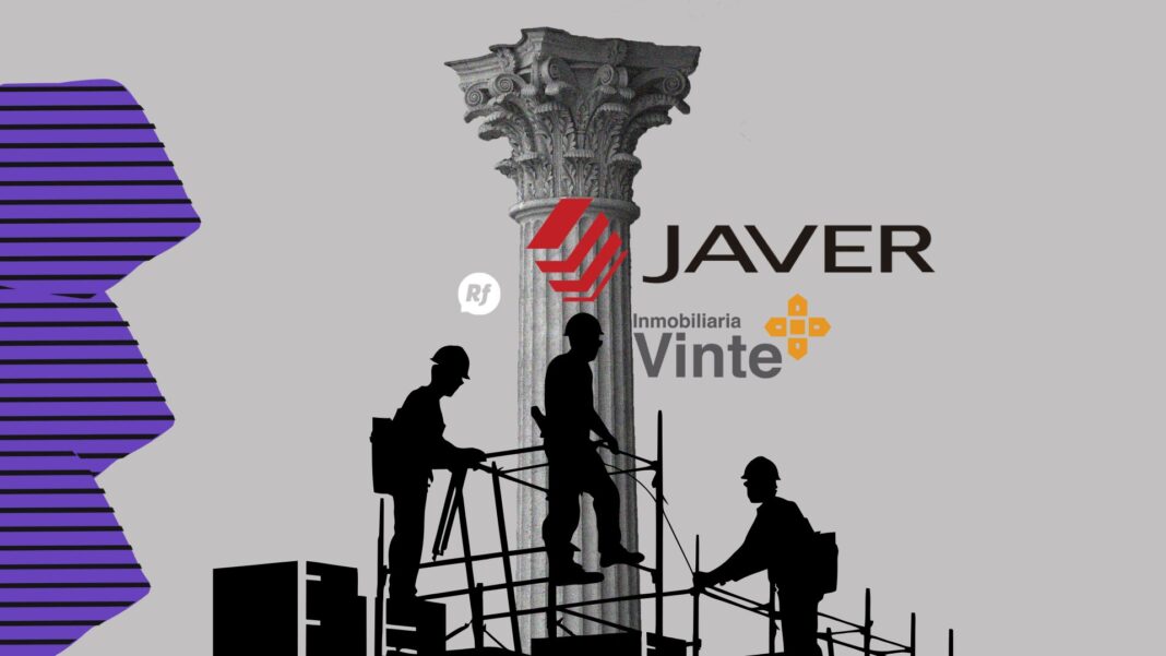 La diferencia en producción entre Vinte y Javer antes de la adquisición, destacando el impacto de la fusión en el mercado de vivienda en México.
