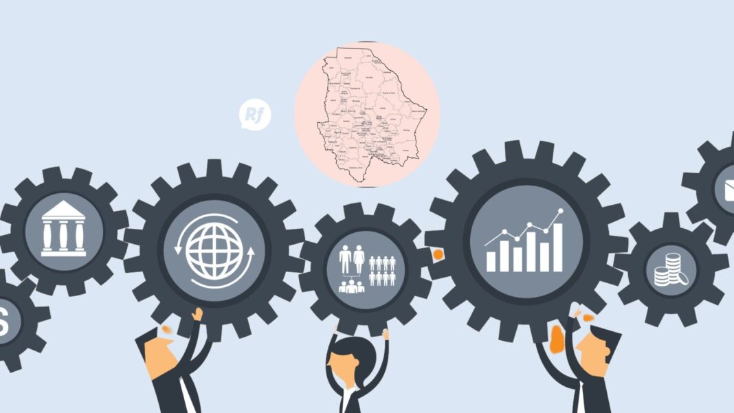 Vista panorámica de Chihuahua en 2025, mostrando su crecimiento industrial y empresarial con plantas globales, talento técnico y un ecosistema productivo en expansión.