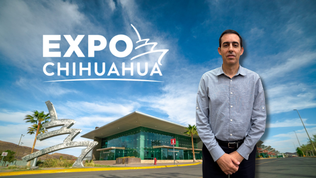 Centro de Convenciones y Exposiciones de Chihuahua con infraestructura moderna para congresos y exposiciones, impulsando el turismo de reuniones y la economía local.