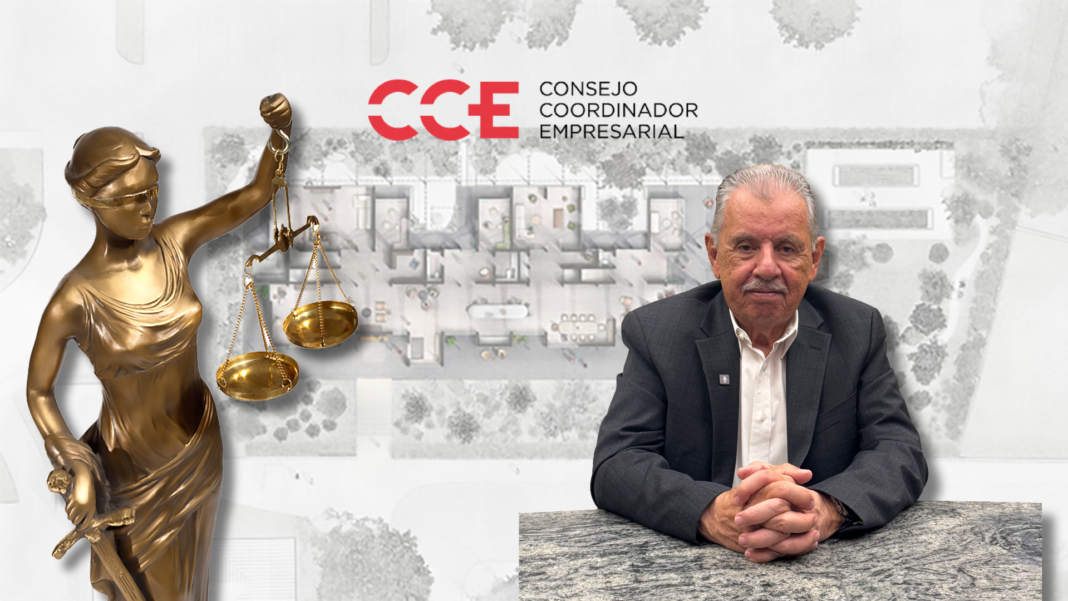 Leopoldo Mares, presidente del Consejo Coordinador Empresarial, durante entrevista sobre los pilares económicos, sociales y productivos que impulsan el desarrollo de Chihuahua.