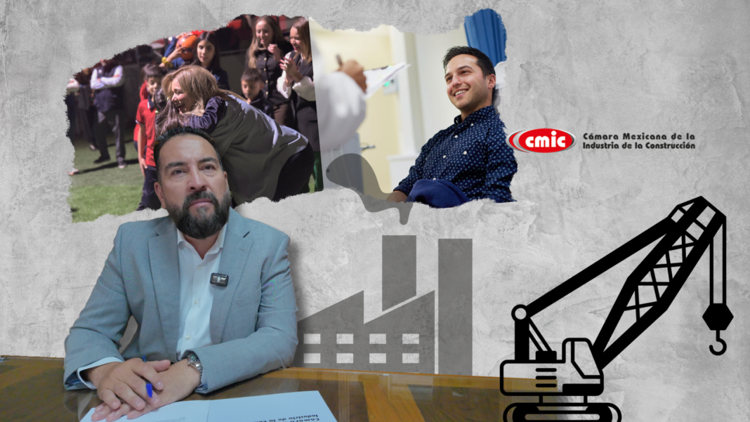 Julio César Mercado Rodríguez, presidente de la CMIC Chihuahua, durante actividades del sector construcción, impulsando infraestructura, innovación y proyectos sociales.