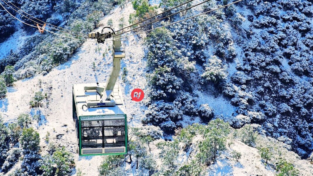 El invierno revela la cara más impresionante de Parque Barrancas