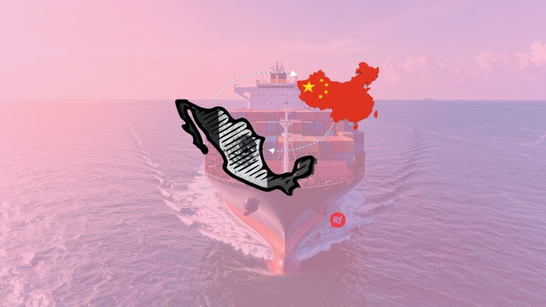 El comercio exterior de China en 2025 mostrando récord de exportaciones y superávit histórico, mientras México analiza oportunidades y riesgos en el nearshoring global.