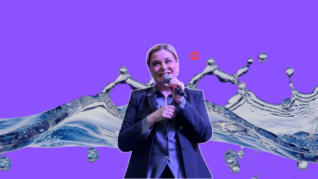 Maru Campos participa en la clausura del ChihuAgua Fest 2026 en Expo Chihuahua, donde llamó a la juventud a cuidar el agua y el medio ambiente.