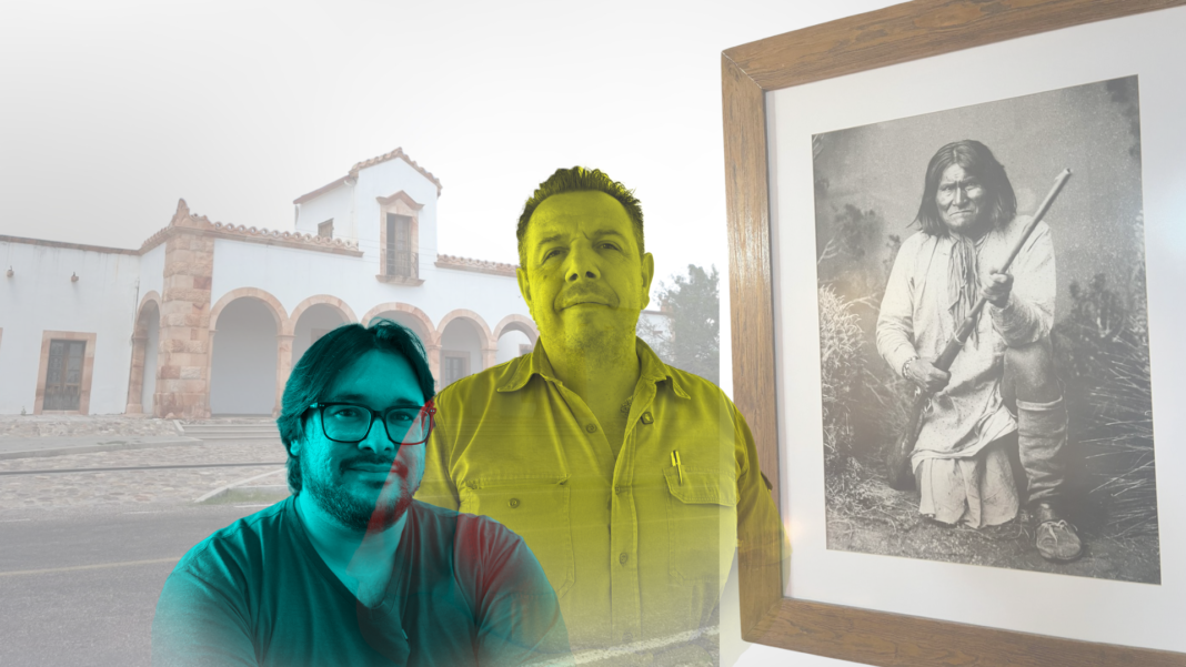 Hacienda histórica en Chihuahua restaurada como espacio cultural, ejemplo de conservación del patrimonio, identidad local y turismo histórico en la ciudad.