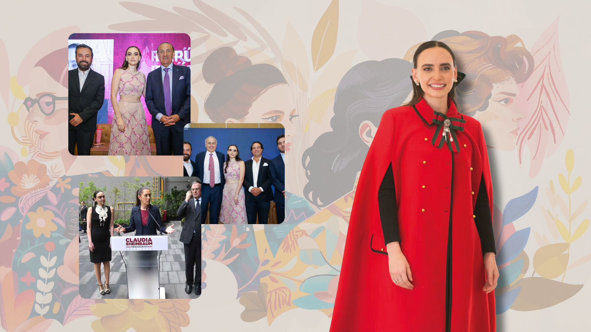 Altagracia Gómez Sierra y el nuevo liderazgo empresarial en México Altagracia Gómez Sierra durante un encuentro empresarial, representando el liderazgo juvenil que impulsa el diálogo económico entre empresarios y gobierno en México.