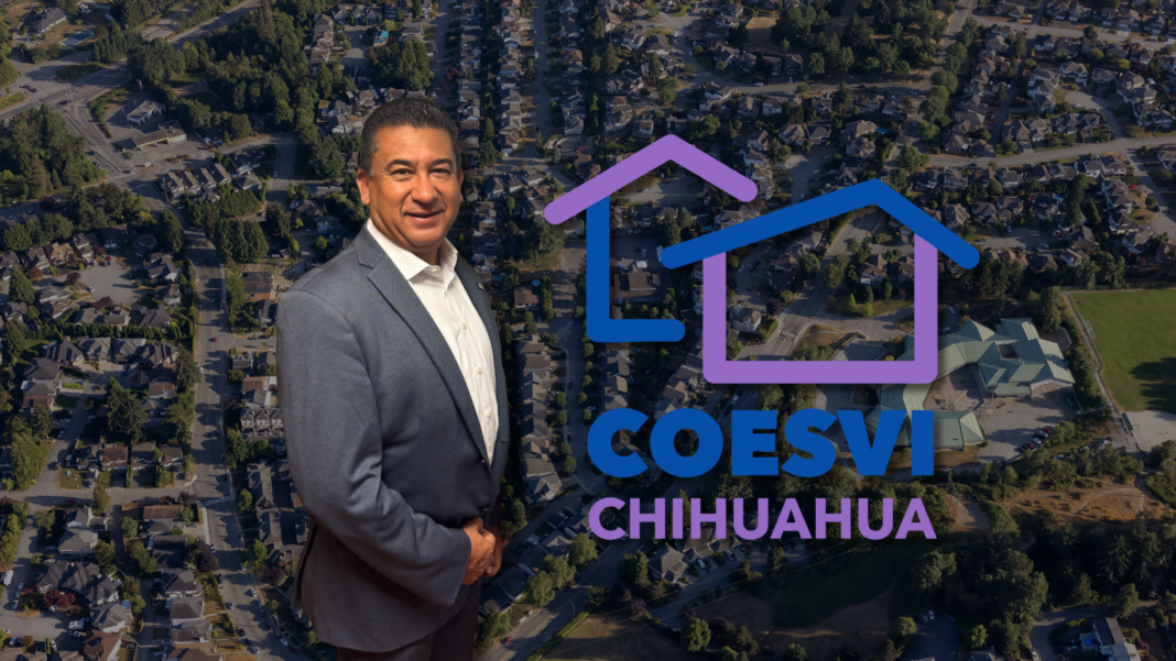 José Antonio Chávez Rodríguez, director de Coesvi, presenta estrategias de vivienda digna y asequible en Chihuahua con enfoque social, sustentable e institucional.