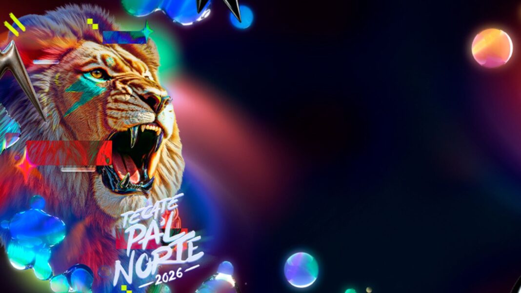 Escenario principal del Tecate Pa'l Norte con miles de asistentes disfrutando un concierto en Monterrey