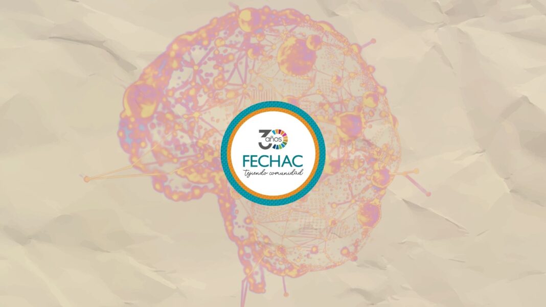 Representantes de FECHAC durante la rendición de cuentas 2025 en Chihuahua, abordando inversión social, educación y retos como salud mental y deserción escolar.