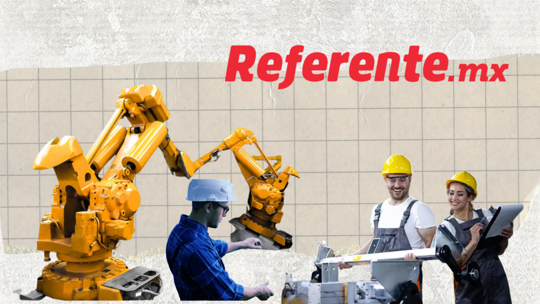 Stand de Chihuahua en Hannover Messe mostrando innovación industrial y tecnología avanzada