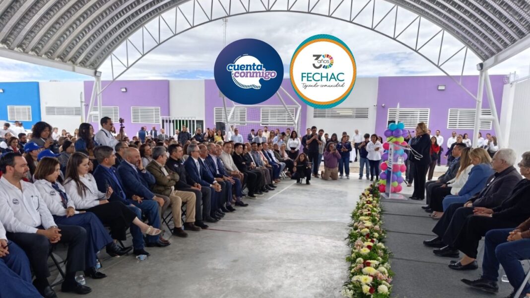 Inauguración del Centro de Adaptación Neurobiológica en Cuauhtémoc con autoridades de FECHAC y DIF Estatal
