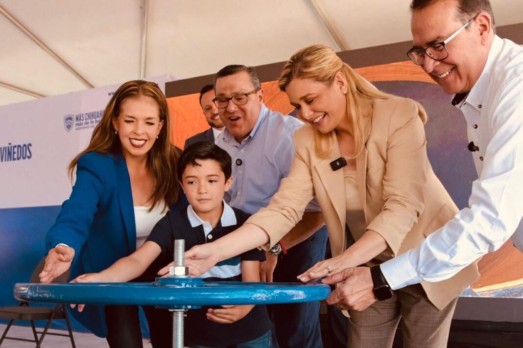 Diputada Xóchitl Contreras destaca obra del Colector Viñedos que beneficia a más de 441 mil juarenses