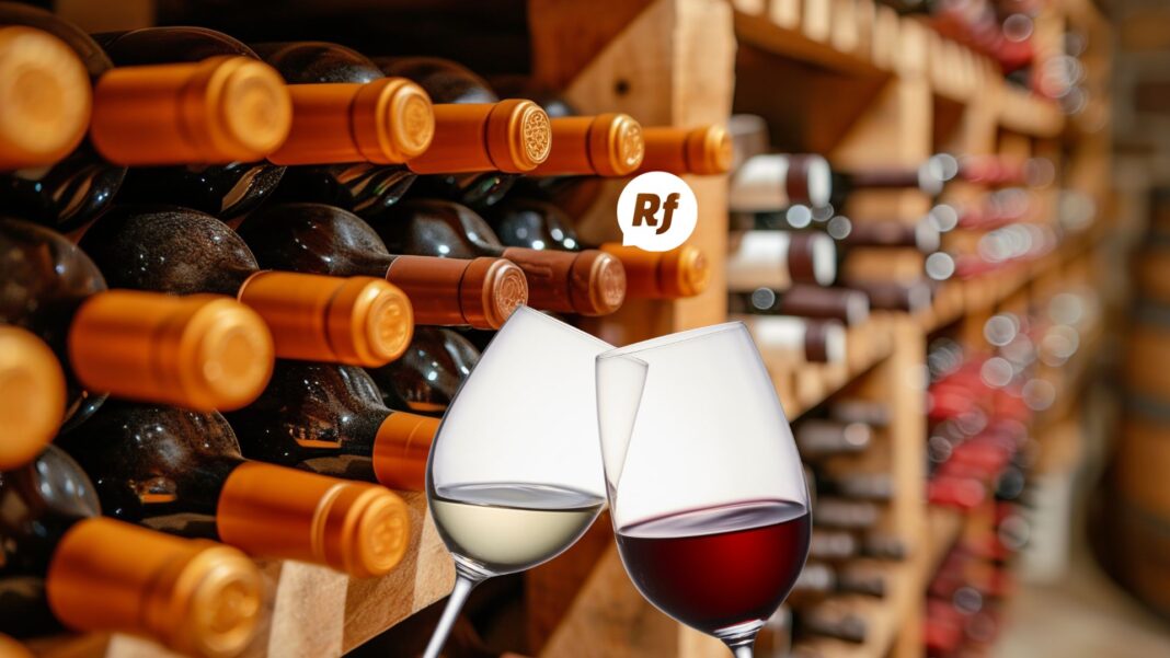 Botellas de vino chihuahuense y viñedos del estado representan el crecimiento de la industria vitivinícola en Chihuahua pese a los altos impuestos.