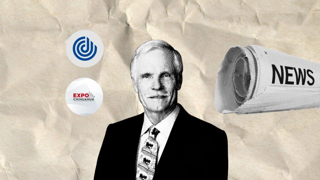 Martín Zermeño analiza temas políticos, económicos y sociales relacionados con Chihuahua, incluyendo el liderazgo de Jorge Cruz Camberos, la estrategia antidrogas de Estados Unidos y el legado de Ted Turner en las Barrancas del Cobre.