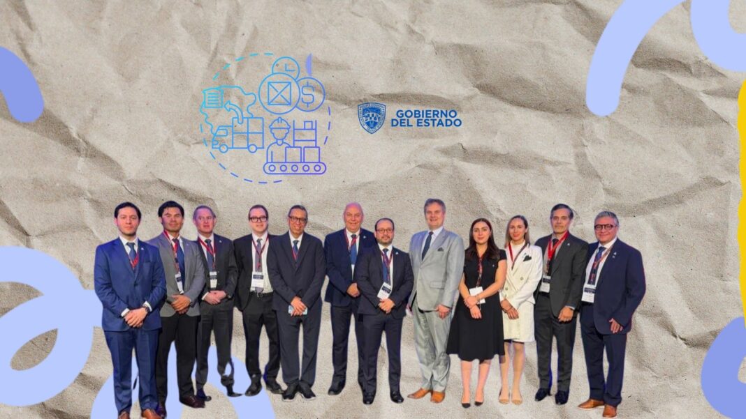 Delegación de Chihuahua durante misión comercial en Polonia para fortalecer inversiones, industria aeroespacial y manufactura avanzada.