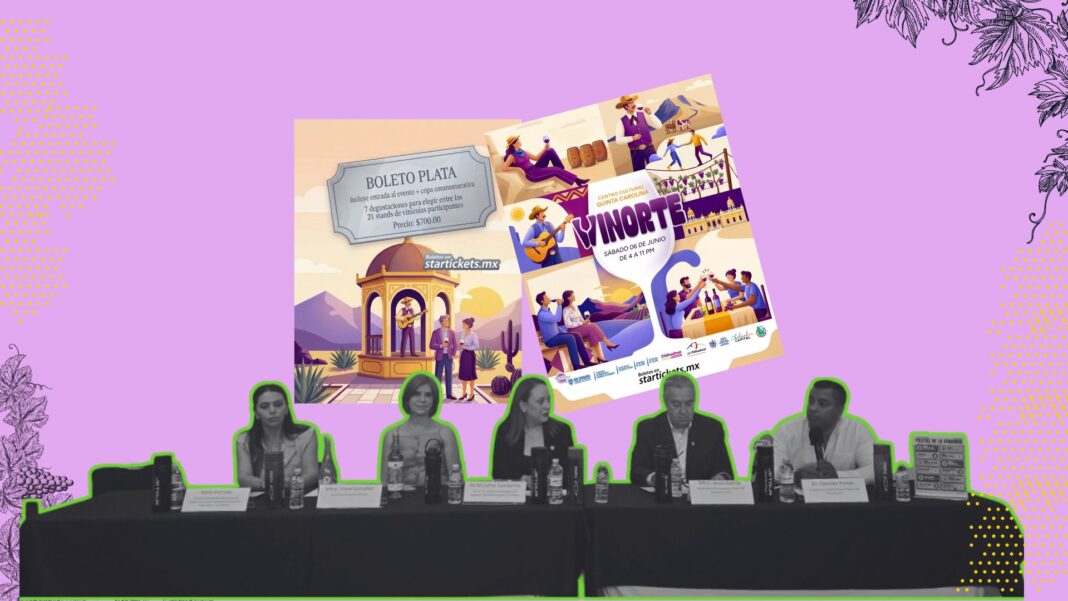 Autoridades, productores y representantes de la UACH presentan oficialmente Vinorte 2026 y el crecimiento de la industria vitivinícola en Chihuahua.